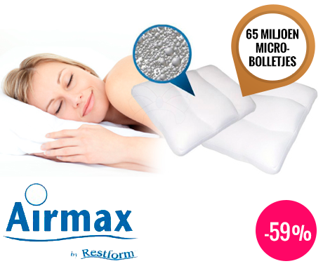 Airmax Pillow - Het Perfecte - van TV | VoordeelVanger.nl Dagelijks topaanbiedingen!
