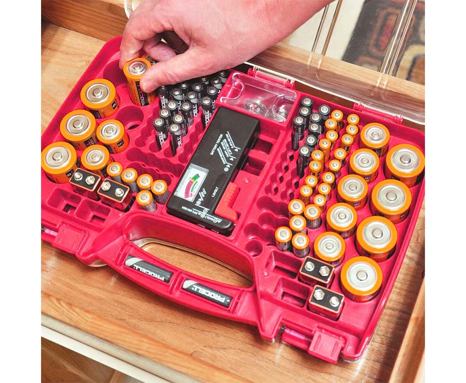 Battery Daddy Batterijbox Voor 180 Batterijen! VoordeelVanger.nl