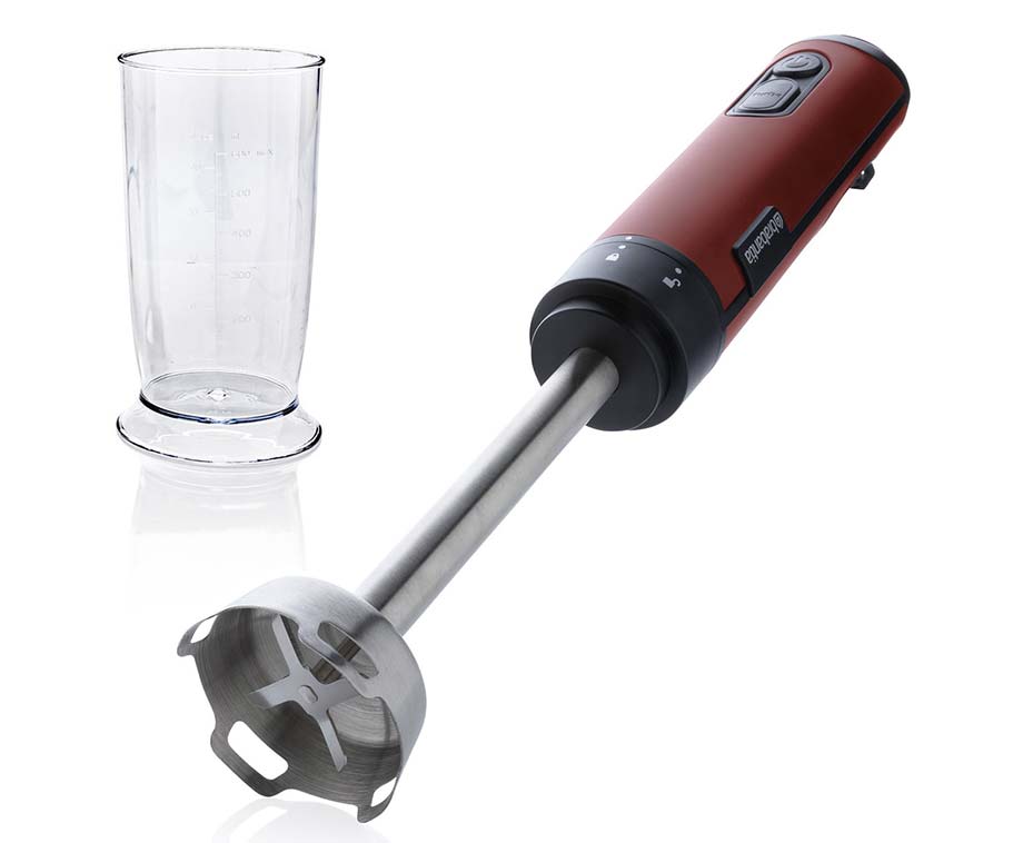 Brabantia Staafmixer Rood Met 8 Snelheden En Turbo! VoordeelVanger