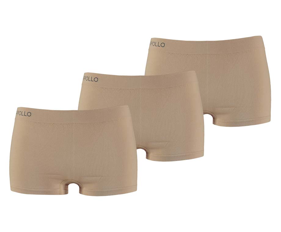 3-Pack Naadloos Dames Ondergoed -Nude-XL Aanbieding ⏰ Voor