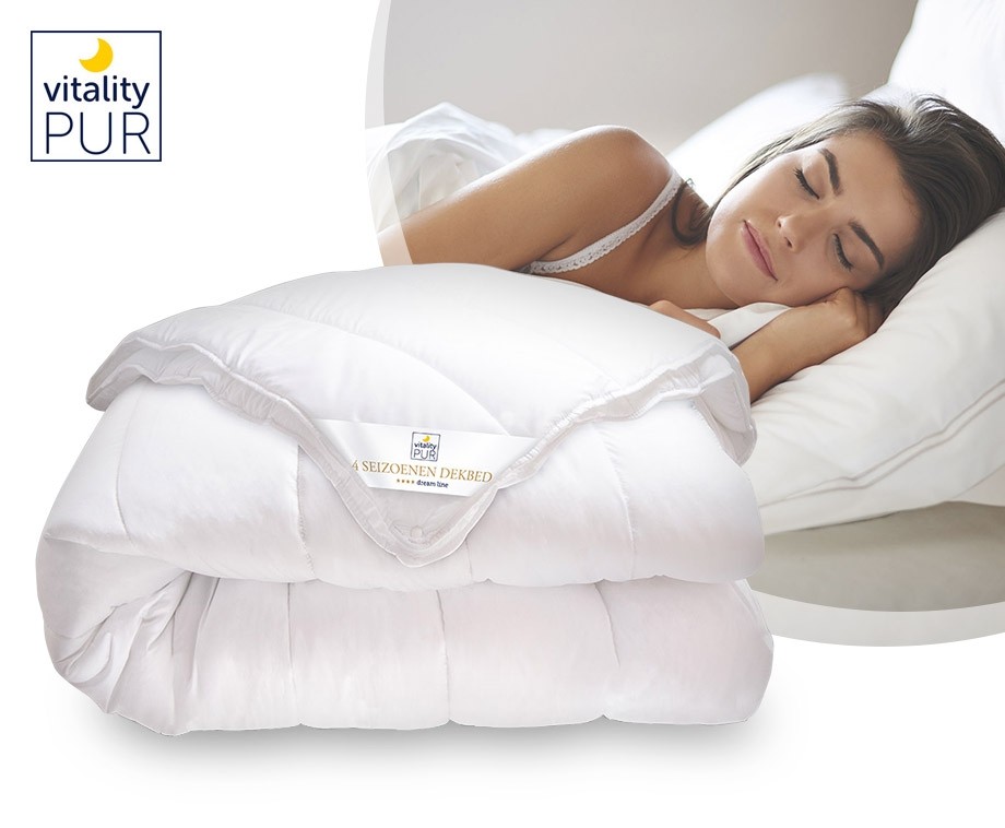 Vitality Pur 4 Seizoenen Dekbed Voor Warme Zomer En Koude Winternachten Voordeelvanger Nl Dagelijks Topaanbiedingen