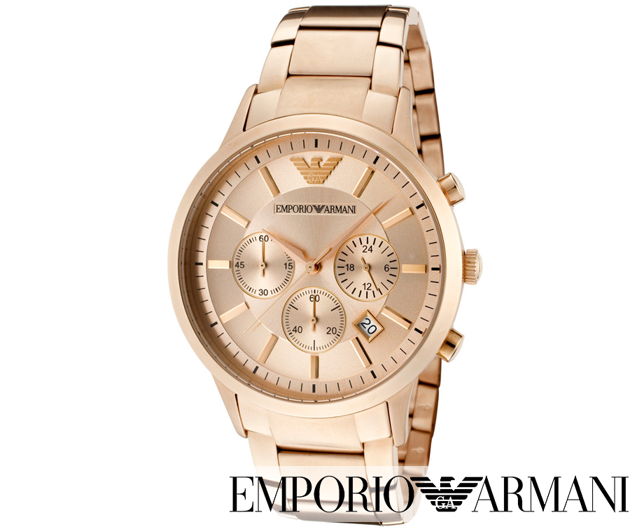 Armani Horloge Rose Goud Factory Sale, UP TO 51% OFF | agenciaflexia.com