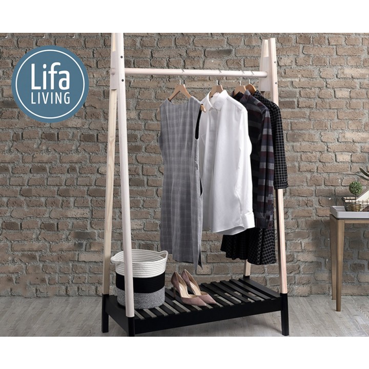 Lifa Living Kledingrek Voor In De Slaapkamer Of Als Kapstok Voordeelvanger Nl Dagelijks Topaanbiedingen