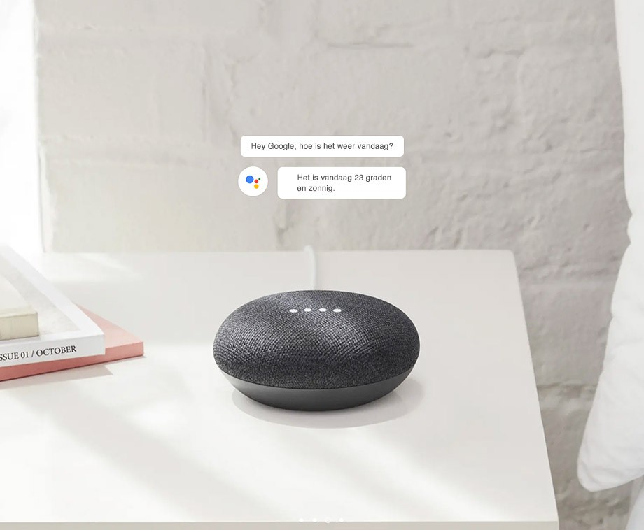 Trekker Emotie snelweg Google Home Mini Slimme Speaker - Verkrijgbaar In 2 Kleuren! |  VoordeelVanger.nl - Dagelijks topaanbiedingen!