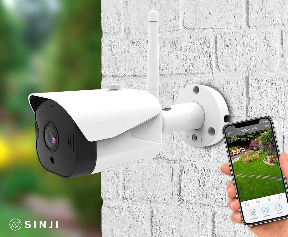 Sinji Smart Tuya Wifi Camera Met Nachtzicht En