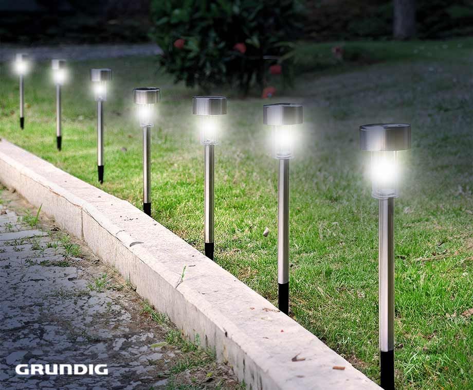 GreenClick Paquete de 6 luces de paisaje de bajo voltaje, foco de ca