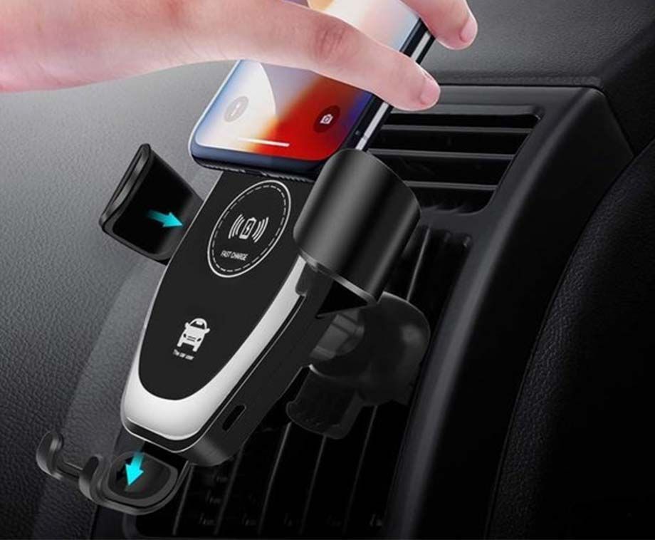 Draadloze Oplader Voor Auto Met Sensor - Sluit Om Je Telefoon! | VoordeelVanger.nl - Dagelijks
