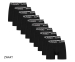 10-Pack Mario Russo Boxershorts Zwart XL