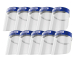 10-Pack Gelaatmaskers - Beschermt Tegen Spattingen Van Buitenaf!