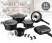 15-Delige Royalty Line Marmer Coating Pannenset - Limited Edition!
