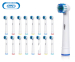 16-Pack Opzetborstels Voor Oral-B Elektrische Tandenborstels!