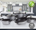 18-Delige Premium Royalty Line Switzerland Marble Pannenset - Beschikbaar In 2 Kleuren!
