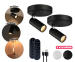 2-PACK Oplaadbare Indoor Spotlights - Dimbaar En Lichtkleur Wissel!
