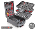 256-Delige Continental Tools Gereedschapstrolley - Vier Inlegtrays Chroom Vanadium Gereedschap!