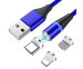 3-In-1 Magnetische Oplaadkabel - 3A Power Kabel Geschikt Voor Alle Mobiele Apparaten!