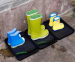 3-Pack Multifunctionele Bakken - Voor Schoenen, Prullenbak, Planten, Etc.!