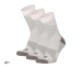 3-Pack Compressiesokken Laag - Wit - 35-38