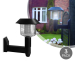 3-Pack Solar LED Wandlampen - Geeft Sfeer Aan De Tuin!