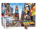 Set van 3 Puzzels 50x70 cm Wereldstad Editie - 1.000 Stukjes Per Puzzel!