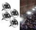 4-Pack RVS Solar Grondspots - Geen Bedrading En Geen Gedoe!