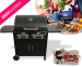 4-Pits Gas BBQ Buitenkeuken - Een Zomer Lang Culinair Genieten!