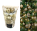57-Delige Kerstballenset - Met Prachtige Champagnekleur!