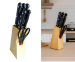 6-Delige Messenset Met Messenblok - Complete Set!