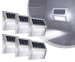 6-Pack Energiezuinige Solar LED Muurlampen - Gaat Automatisch Aan In Het Donker!