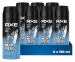 6x 150ml AXE Deo Spray Ice Chill - Onverslaanbaar Langdurige Frisheid!