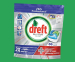 86-Pack Dreft All-in-1 Platinum Vaatwastabs-Regular