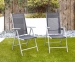 Aluminium Tuinstoel - Comfortabel En Opvouwbaar!