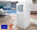 Mobiele Airco 7.000 BTU - Met Afstandsbediening, Timer En Slaapstand!
