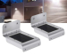 2-Pack Eco Solar LED Buitenlampen - Werkt Volledig Op Zonne-Energie!