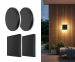 Aluminium Buitenlamp Plat Inclusief LED Lichtbron - Vandaag 1+1 GRATIS!