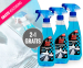 Ruitontdooier Spray 2+1 Gratis - Ontdooi Bevroren Autoruiten Snel en Effectief! 