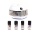 Draagbare Aroma Diffuser - Met 4 Verschillende Etherische Oliën!
