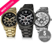Waterdichte Stijlvolle August Steiner Herenhorloge - Verkrijgbaar In 5 Varianten!