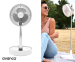Avanca Foldable Fan - Draadloos En In Hoogte Verstelbaar!