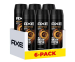 6x 150ml AXE Deo Spray Dark Temptation - 48 Uur Lang Een Onweerstaanbare Geur!
