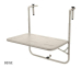 Balkontafel Met Ophangsysteem Beige - Extra Tafelruimte Zonder Ruimteverlies!