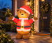 Opblaasbare Kerstbeer 122 cm met LED Verlichting