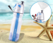 Waterfles Met Spray Functie - Ideaal Tijdens Sporten, Op Het Strand En Meer!