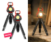 Oplaadbare Bouwlamp Met Mini Statief - Vandaag 1+1 GRATIS!