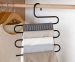 3-Pack Broekhangers Zwart - Ordenen En Ruimte Besparen!