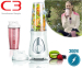 Krachtige C3 Mix&GO Blender - Voor Een Gezonde Levenstijl!