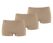 3-Pack Naadloos Dames Ondergoed -Nude-M
