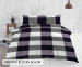 Cotton Rich DBO-Swedish blocks blauw-240 x 200/220 | lits-jumeaux