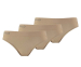 3-Pack Naadloos Dames Ondergoed -Slip Nude-XL