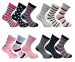 12-Pack Damessokken - Met Diverse Vrolijke Designs!