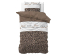 Sleeptime Dekbedovertrek - Dream And Sleep Taupe - 140 x 200/220 | 1-persoons